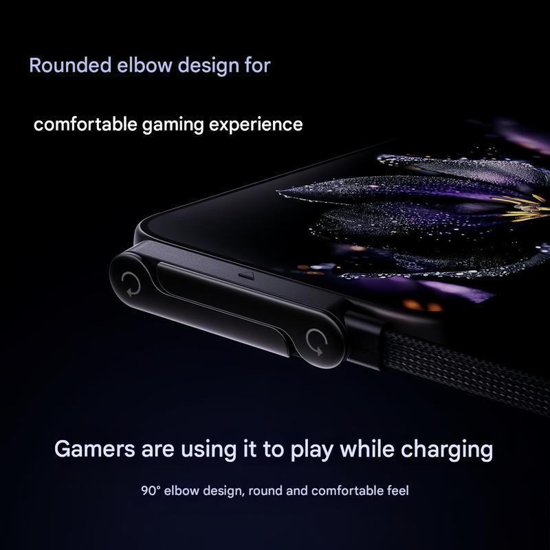 Invisible Holder Charging Cable, 1.5m Length 240W Super Fast Charging