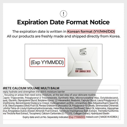 Dr.Melaxin Official Cemenrete Calcium Multi Balm Eye Care Routine Korean Skin Care