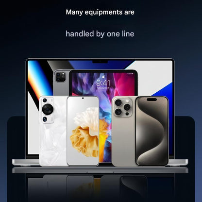 Invisible Holder Charging Cable, 1.5m Length 240W Super Fast Charging