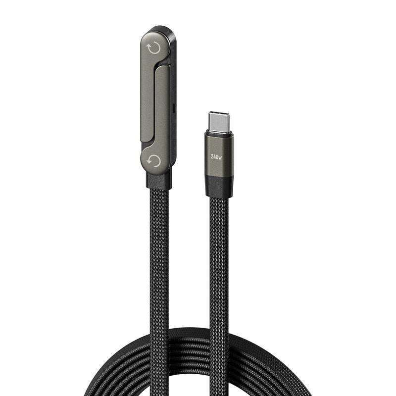 Invisible Holder Charging Cable, 1.5m Length 240W Super Fast Charging