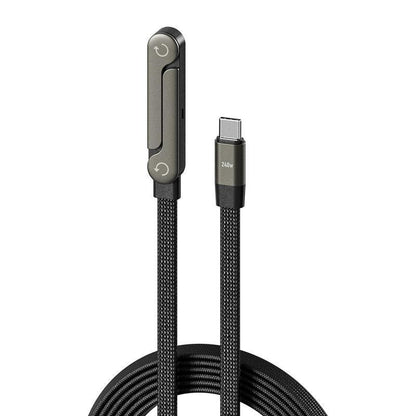 Invisible Holder Charging Cable, 1.5m Length 240W Super Fast Charging