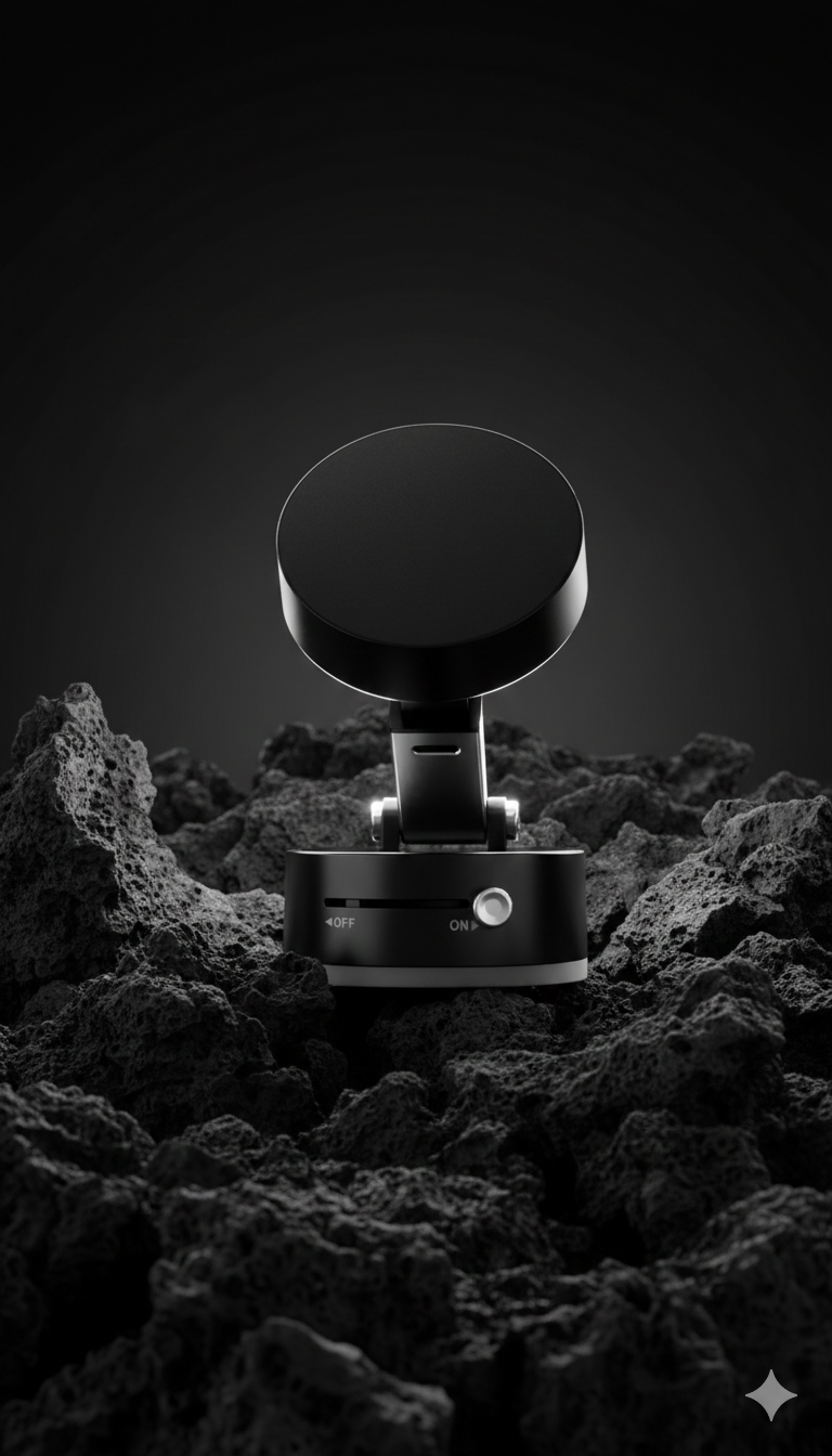 360-Degree Rotating Magnetic Adjustable Height Phone Holder