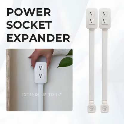 Retractable Power Socket Electrical Outlet Extender Stick