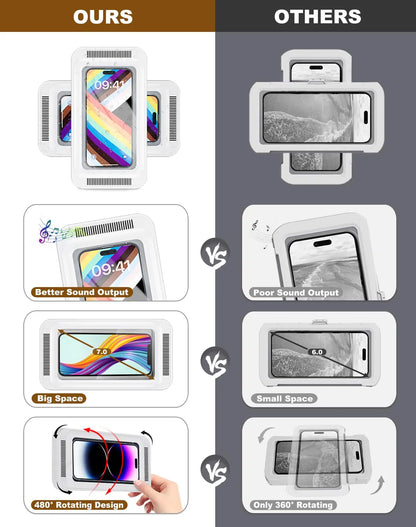 Bathroom Waterproof Phone Box Bluetooth Speaker