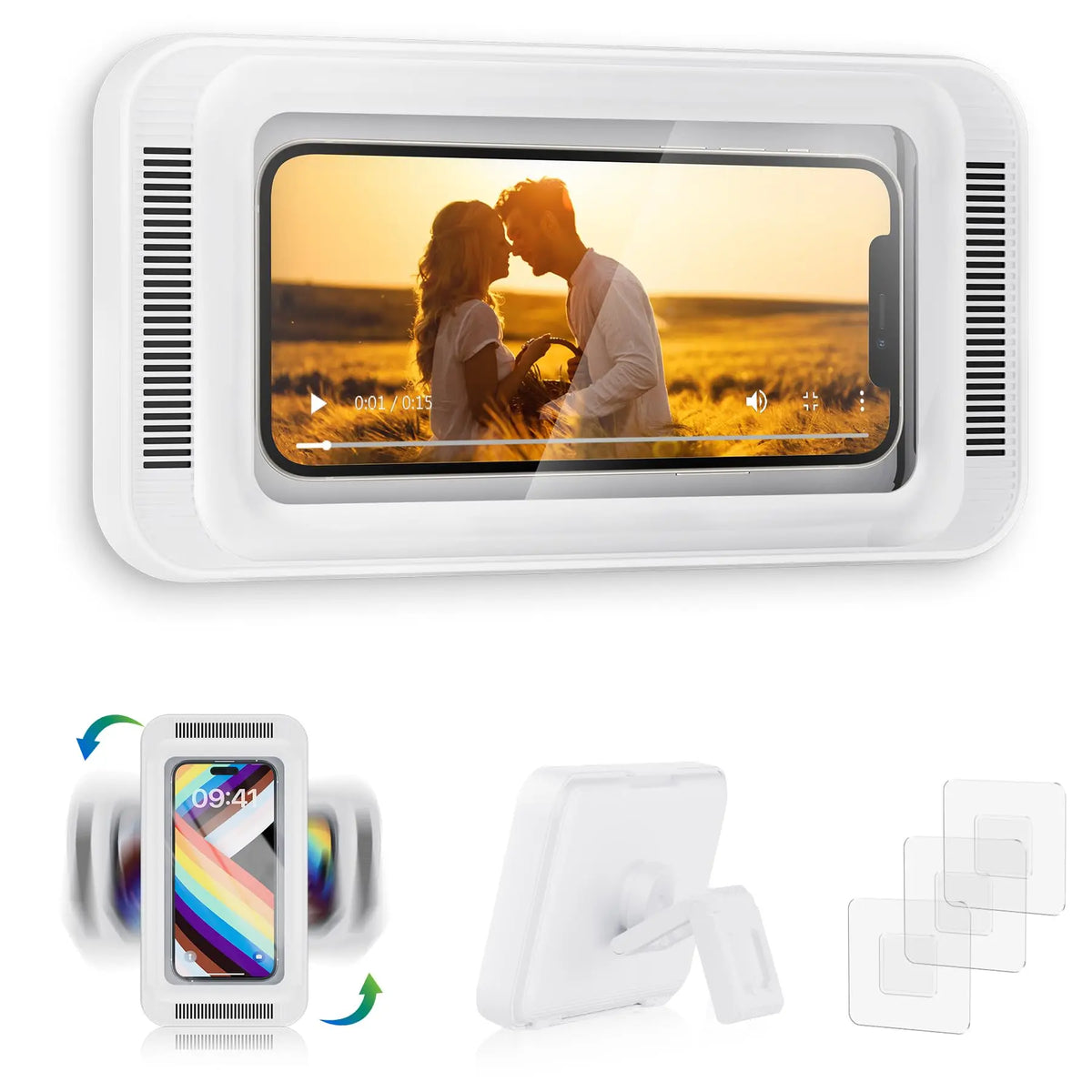 Bathroom Waterproof Phone Box Bluetooth Speaker