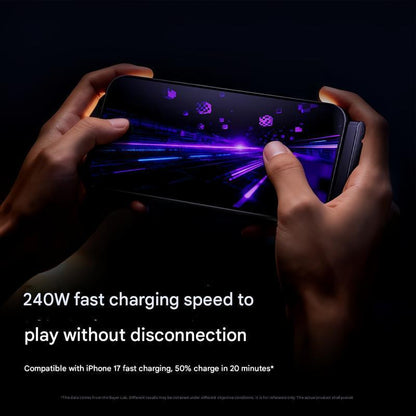 Invisible Holder Charging Cable, 1.5m Length 240W Super Fast Charging